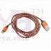 OkaeYa Color Nylon Braided Long & Strong USB 2 Data & Charging Cable.